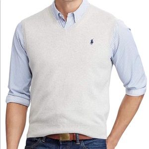 Ralph Lauren polo gray sweater vest